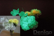 Дениго Denigo Живые цветы светящиеся в темноте