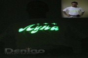Дениго Denigo Светящиеся рисунки на одежде Шелкография